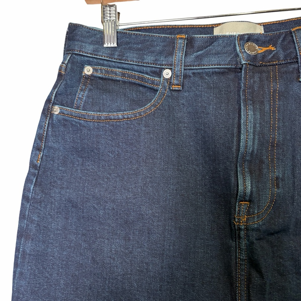 Everlane The Mid-Way Skirt in Deep Rinse, Size 29 NWOT - Picture 3 of 16